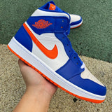 AJ1 MID Game Royal/Rush Orange