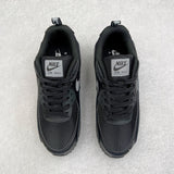 90 Black Metallic Silver Mini Swoosh
