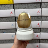 Alexander McQueen Gold Drip Sneakers