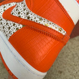 AJ1 High White Buckle Broken Stars