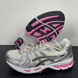 Kayano 14 White / Silver / Pink