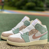 AJ1 MID Brown Elephant