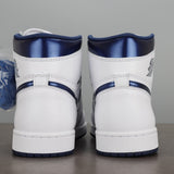 AJ1 High Metallic Navy