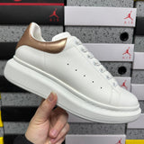 Alexander McQueen Low Gold Drip Sneakers