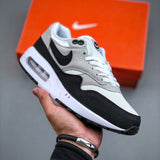 Air Max 1 White/ Black-Pure Platinum
