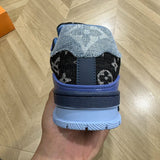 Trainer Denim Black and Blue