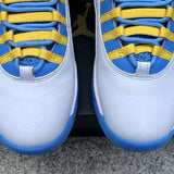 AJ10 White and Blue