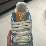 Trainer Blue Demin