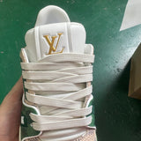 Trainer Beige and Green