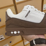 Trainer Brown and White