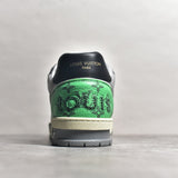 Trainer Grey and Green