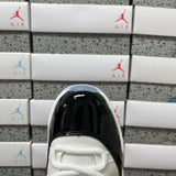 AJ11 Low Black and White