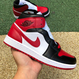 AJ1 MID Alternate Bred Toe