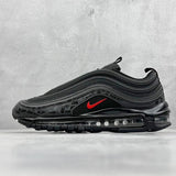 97 All-Over Print Black Red