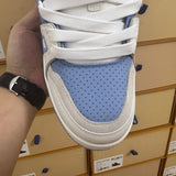 Trainer Blue and White