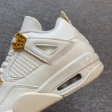 AJ4  Retro Metallic Gold