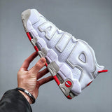 Uptempo White Red