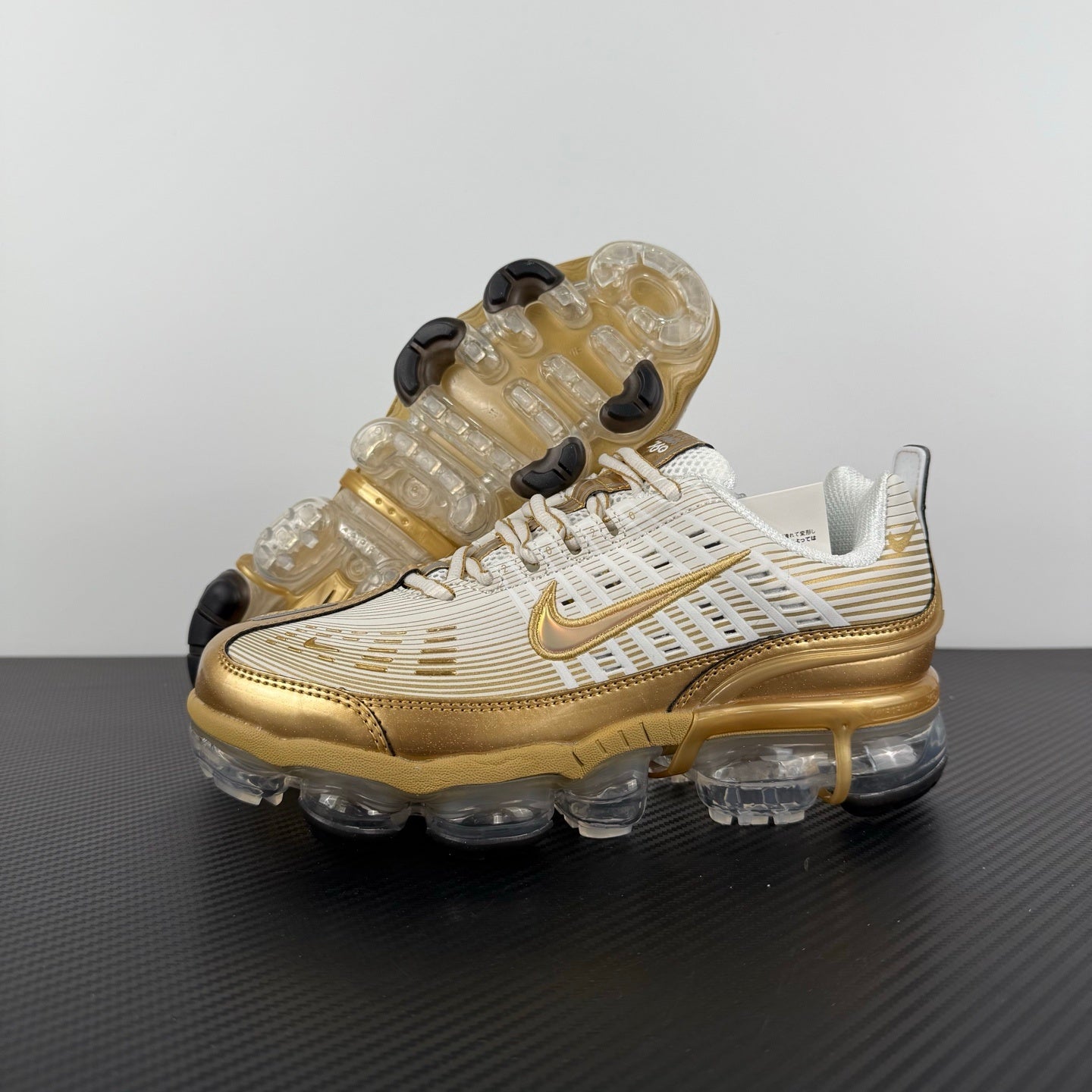 VaporMax 360 White Metallic Gold