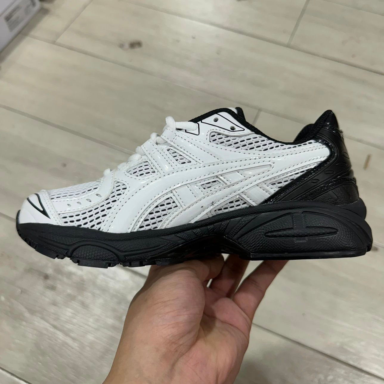Kayano 14 Black and White