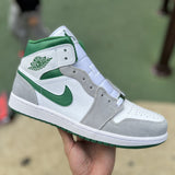 AJ1 MID Grey Green