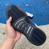 12 Blue Black and White