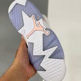 AJ6 Retro Pink Gold Hoops