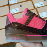 Trainer Pink and Brow Crystal
