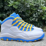 AJ10 White and Blue