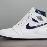AJ1 High Metallic Navy