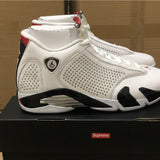AJ14 Sup White and Red