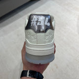 Trainer White and Grey