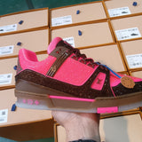 Trainer Pink and Brow Crystal
