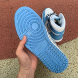 AJ1 High North Carolina Blue Star