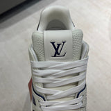 Trainer White and Blue