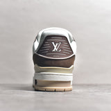 Trainer White and Brown