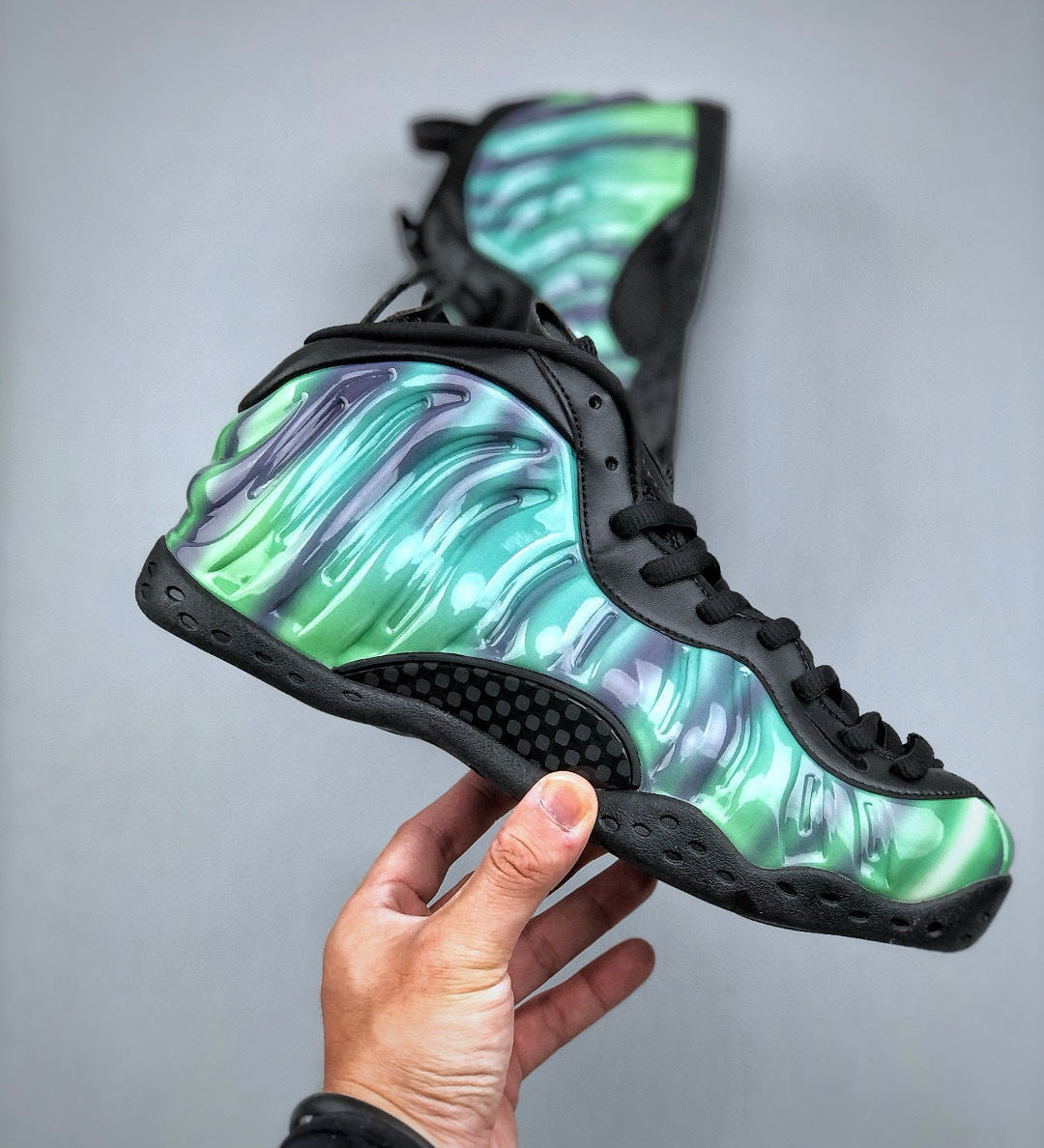 Foamposite Northern Lights