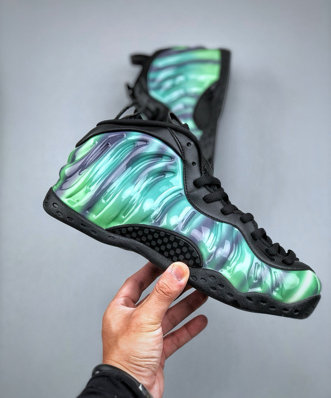 Foamposite Northern Lights