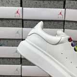 Alexander McQueen Front Rainbow Drip Sneakers