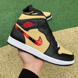 AJ1 MID Tartan Swoosh