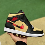 AJ1 MID Tartan Swoosh