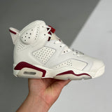 AJ6 Retro Maroon