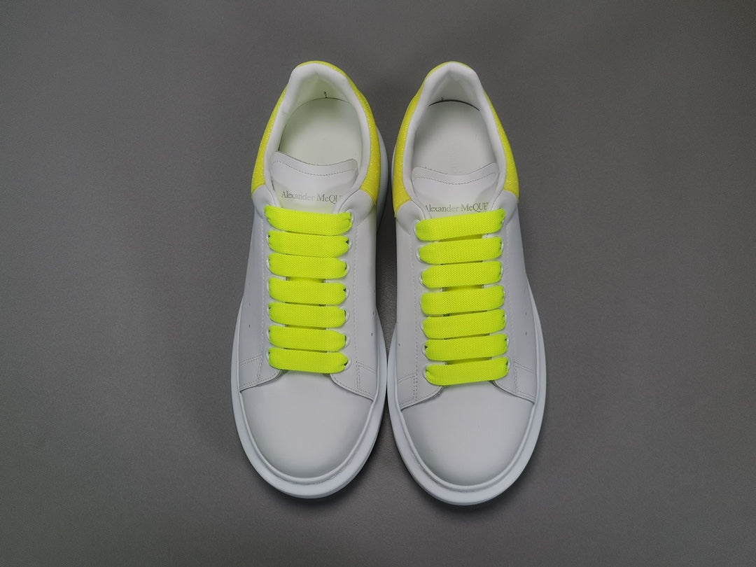 Alexander Mcqueen Yellow Drip Sneakers