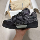 Skate Black Swarovski Monogran