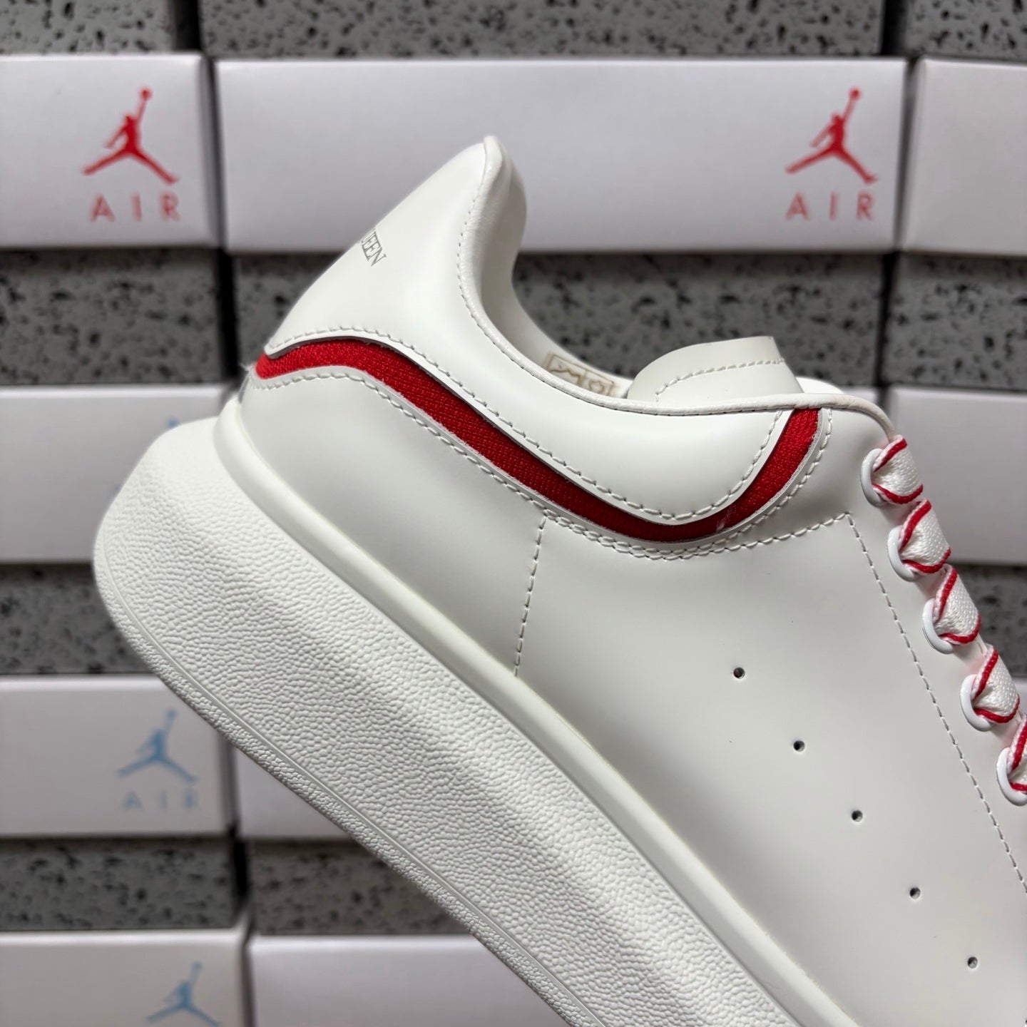 Alexander McQueen Shadow Red Drip Sneakers