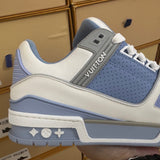 Trainer Blue and White