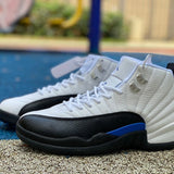 12 Blue Black and White