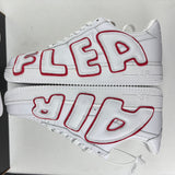 AF1 Flea White Red