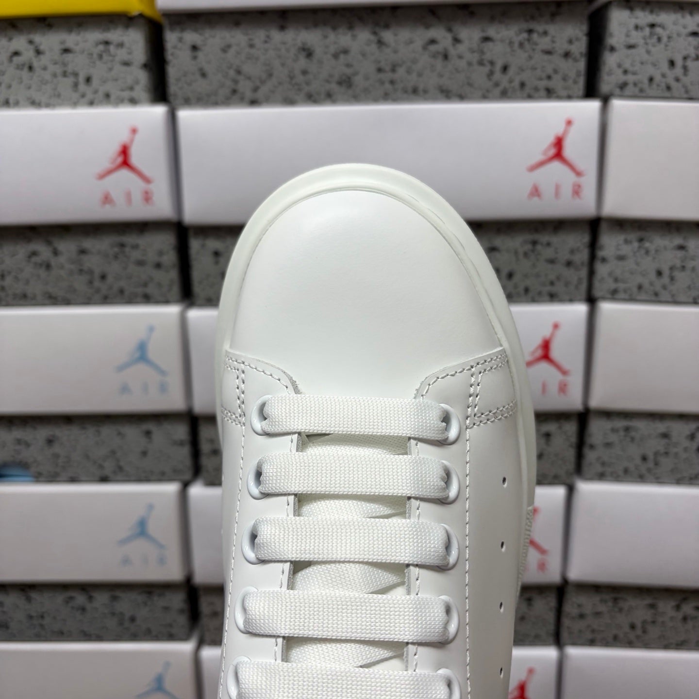 Alexander McQueen Mirror Black Drip Sneakers