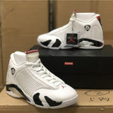 AJ14 Sup White and Red