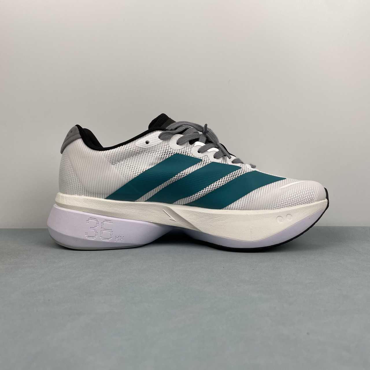 Adizero Boston 13 White Green